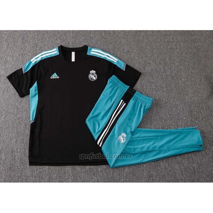 Chandal del Real Madrid Manga Corta 2022-2023 Negro